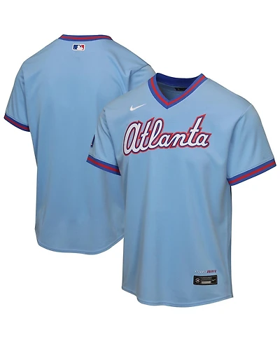 Nike Big Boys and Girls Light Blue Atlanta Braves 2026 City Connect Stadium Jersey