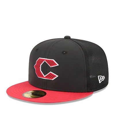 New Era Men's Red Cincinnati Reds 2026 City Connect Batting Practice 59FIFTY Fitted Hat
