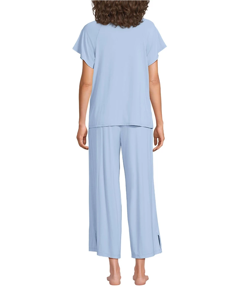 Lands' End Women's Cooling Pajama Set