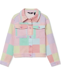Lands' End Girls Boxy Denim Jacket