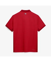 Nike Men's Red Boston Sox Authentic Collection Striped Victory Dri-fit Polo Shirt