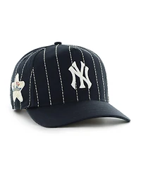 '47 Brand Men's x Rawlings Navy New York Yankees Pinstripe Hitch Adjustable Hat
