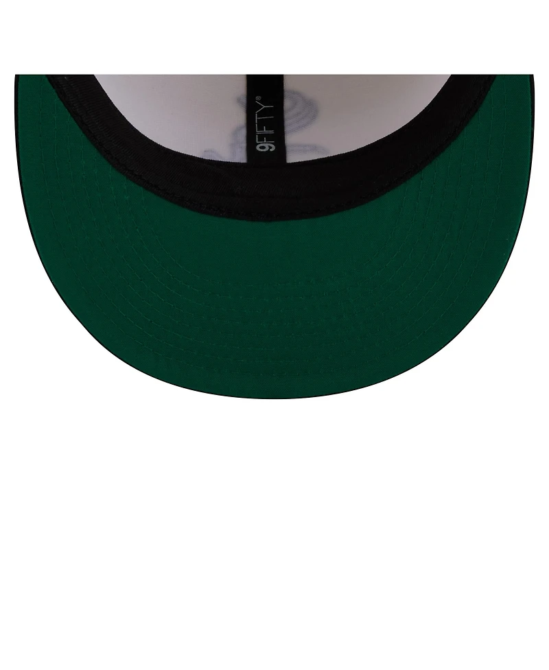 New Era Men's Cream/Black Chicago White Sox Localized 9FIFTY Snapback Hat