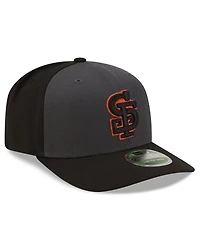 New Era Men's Gray/Black San Francisco Giants Player Replica Alternate 9SEVENTY Adjustable Hat