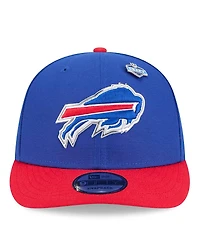 New Era Men's Royal/Red Buffalo Bills 2026 Nfl Draft On Stage Pre-Curved 9FIFTY Snapback Hat
