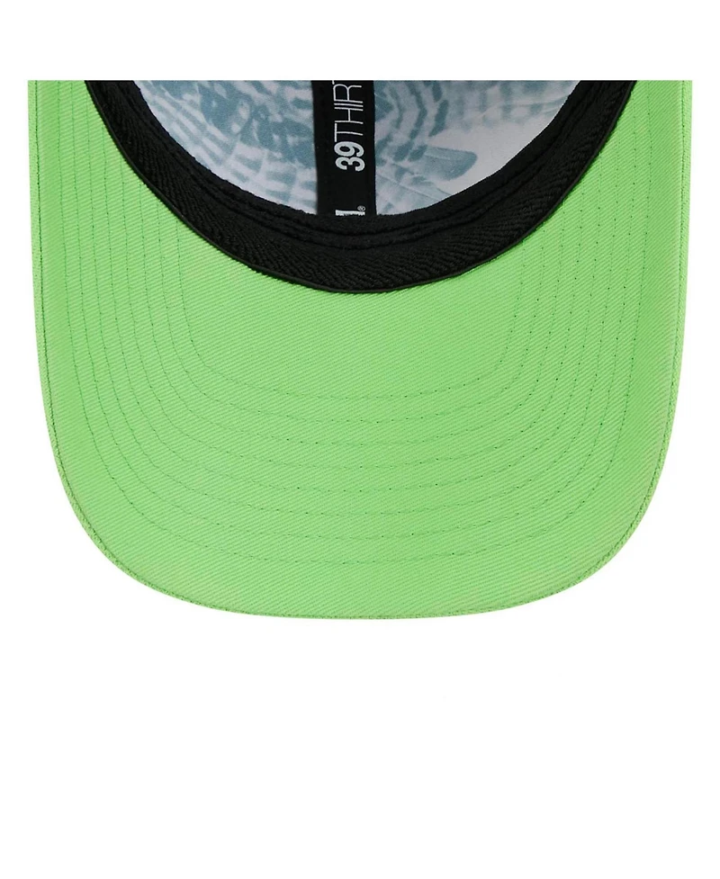 New Era Men's College Navy/Neon Green Seattle Seahawks 2026 Nfl Draft 39THIRTY M-Crown Flex Hat