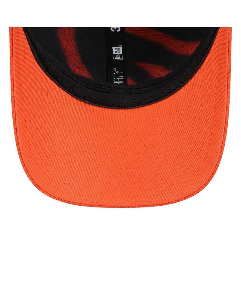New Era Men's Black/Orange Cincinnati Bengals 2026 Nfl Draft 39THIRTY M-Crown Flex Hat