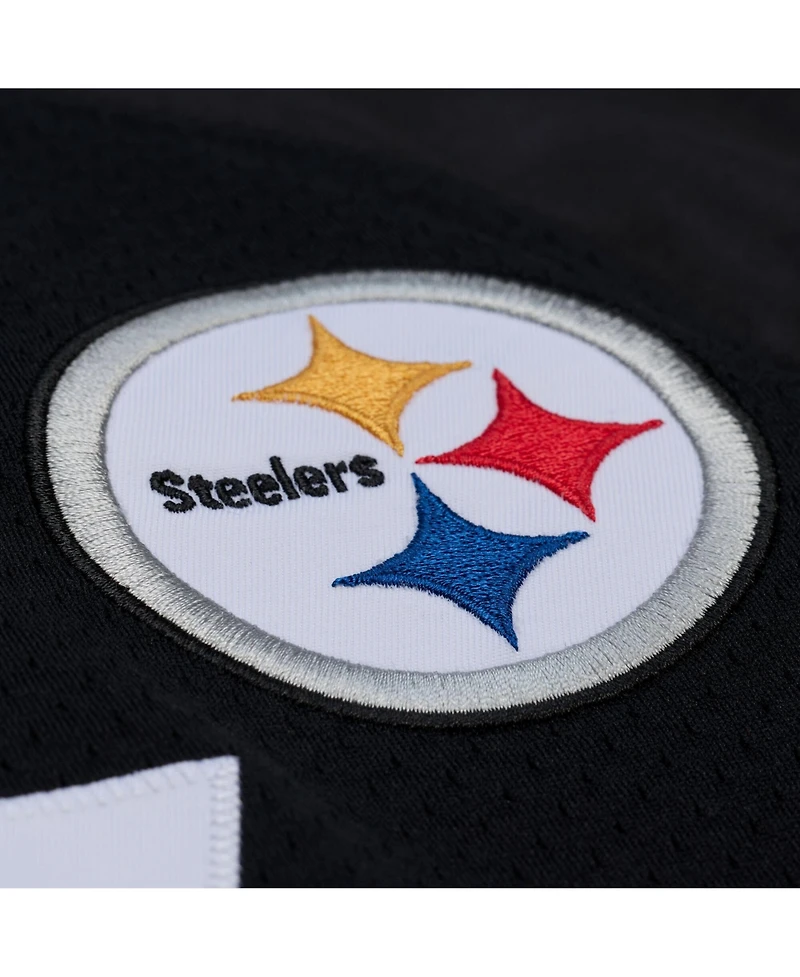 Mitchell Ness Men's Ben Roethlisberger Black Pittsburgh Steelers 2004 Authentic Jersey