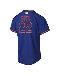 Nike Big Boys and Girls Juan Soto Royal New York Mets Alternate Replica Jersey