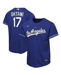 Nike Big Boys and Girls Shohei Ohtani Royal Los Angeles Dodgers Alternate Replica Jersey