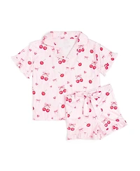 Sweet Wink Little Girls Cherry Bows Lounge Set