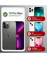 Gonez Magnetic for iPhone 13 Pro Max Case, Compatible with MagSafe Silicone Shockproof Anti-Scratch Protective Phone Case 6.7 inch, Orange