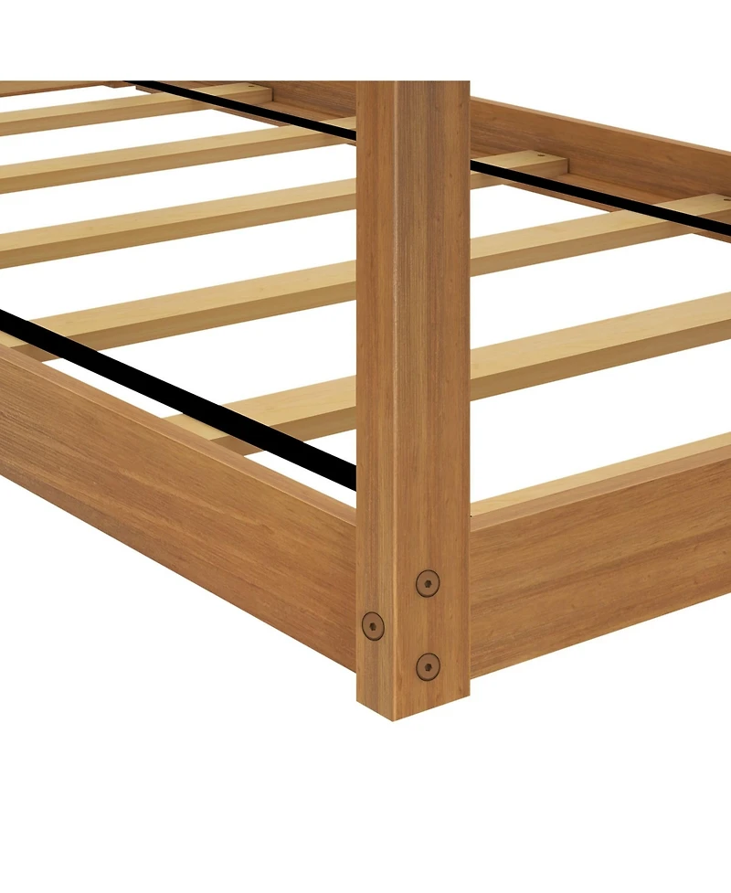 Max & Lily Twin Low House Bed Frame