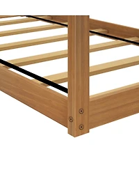 Max & Lily Twin Low House Bed Frame