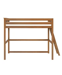 Max and Lily Classic Twin High Loft with Ladder on End