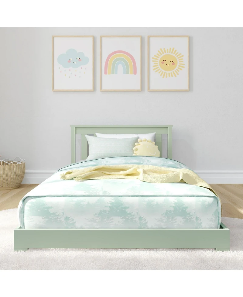 Max & Lily Classic Floor Bed, Twin
