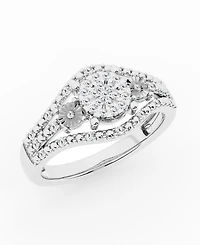 Diamond Ring (1/4 ct. t.w.) in Sterling Silver