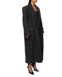 Jluxlabel Women's Oversize Double Breasted Coat