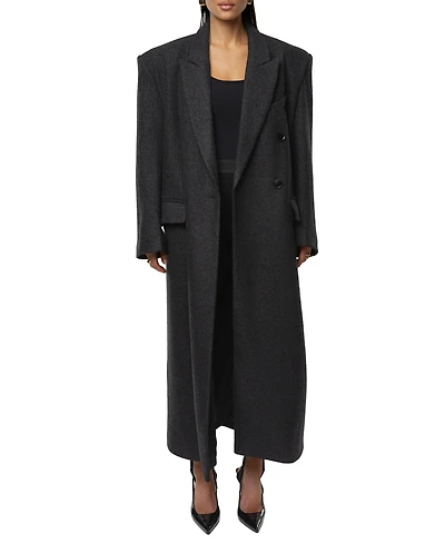 Jluxlabel Women's Oversize Double Breasted Coat