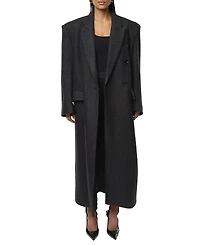Jluxlabel Women's Oversize Double Breasted Coat