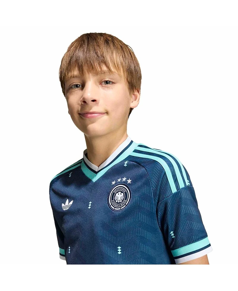 Adidas Big Boys and Girls Navy Germany National Team 2026 Away Replica Jersey