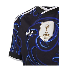 Adidas Big Boys and Girls Black Argentina National Team 2026 Away Replica Jersey