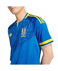 Adidas Men's Blue Ukraine National Team 2026 Away Replica Jersey
