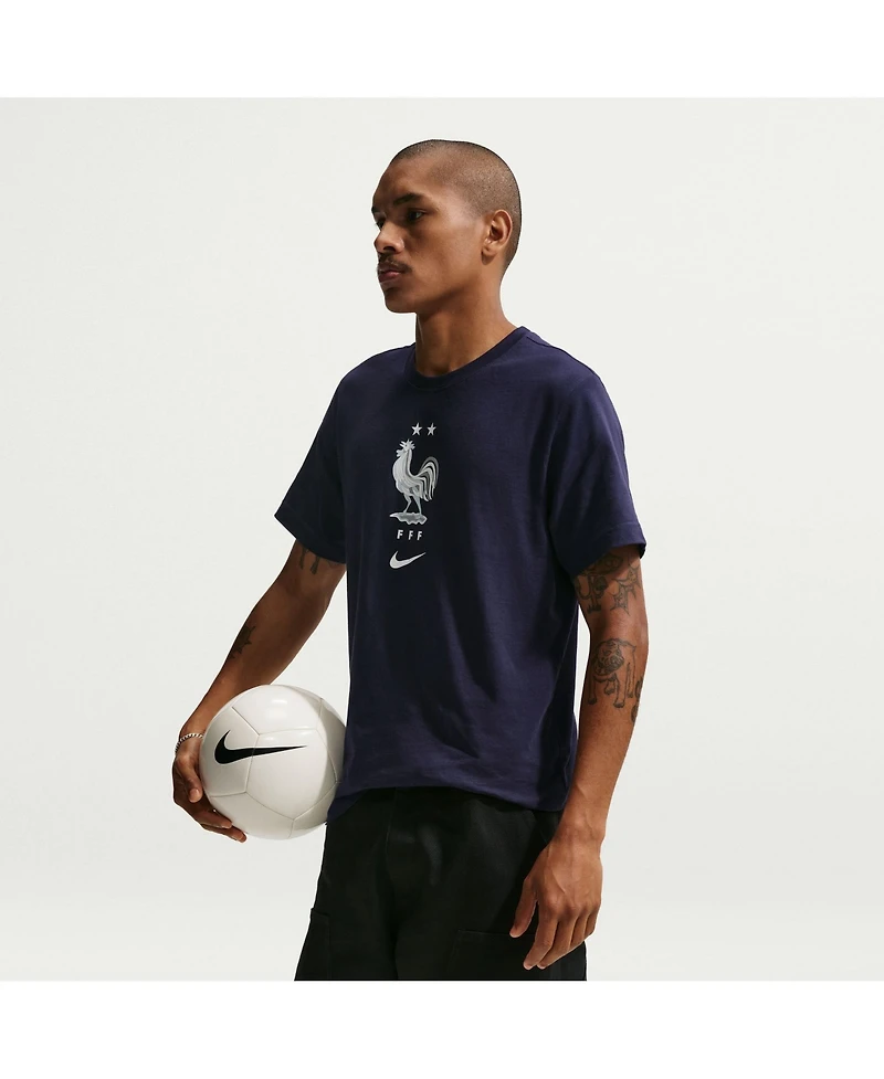 Nike Men's Blue France National Team Crest T-Shirt