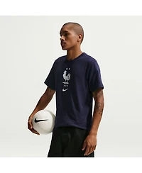 Nike Men's Blue France National Team Crest T-Shirt