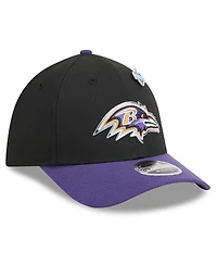 New Era Men's Black/Purple Baltimore Ravens 2026 Nfl Draft 39THIRTY M-Crown Flex Hat