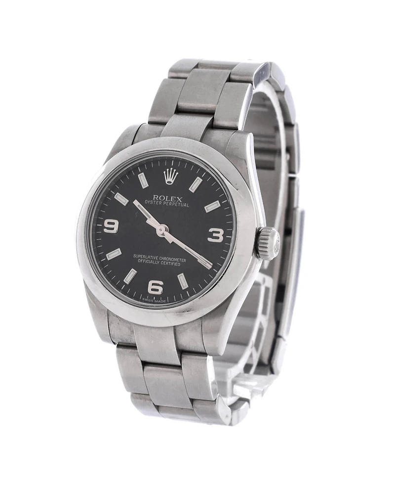 Pre-Owned Rolex Oyster Perpetual Automatic Watch in Stainless Steel 31mm