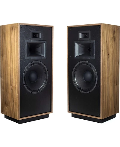 Klipsch Forte Iv Heritage Walnut 3-Way Floorstanding Loudspeaker Pair (2021)