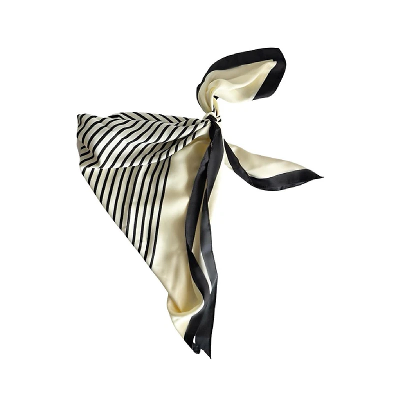 Headbands of Hope Women's Satin Abstract Line Headscarf