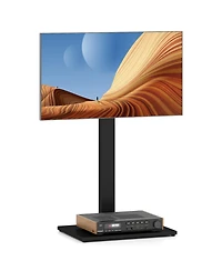 Gouun Height-Adjustable Floor Tv Stand with Swivel Mount for 32-70 Inch TVs