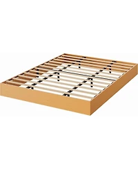 gaomon California Pine Wood Platform Bed Frame- Wooden Slats Easy Assembly No Box Spring Needed