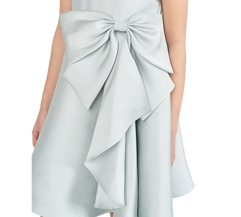 Rare Editions Girls' 7-16 Bow-Front Sleeveless Dress