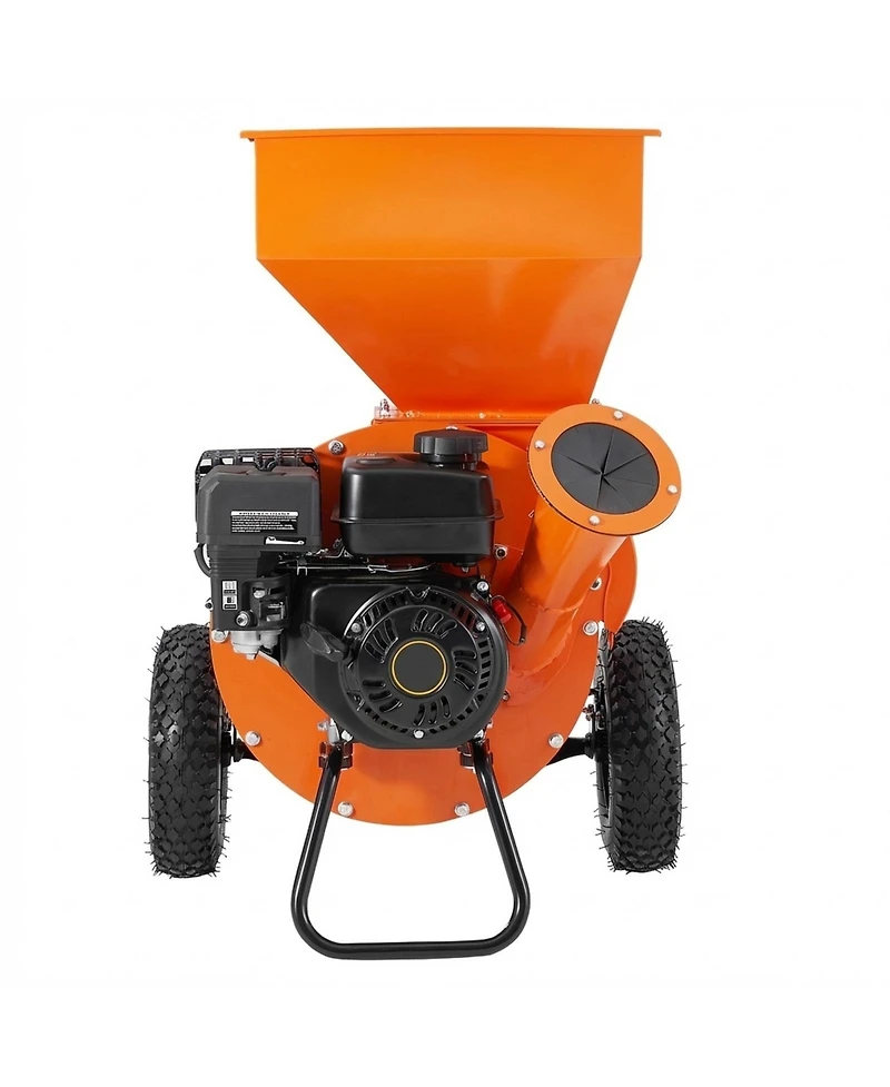 Sugift Wood Chipper Shredder, 7 Hp, 3" Max Diameter, Gas Powered for Landscaping