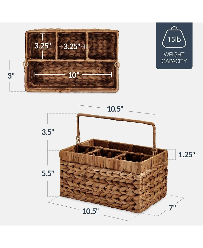 Best Choice Products Utensil Caddy Handle - Compartments