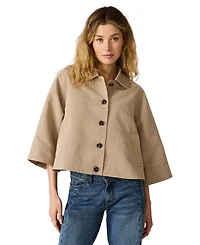 Steve Madden Women's Rhode Button-Front Jacket