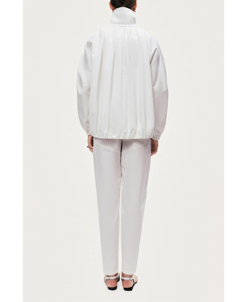 Nocturne Women's Oversized Zip-Front Jacket