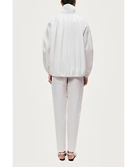 Nocturne Women's Oversized Zip-Front Jacket