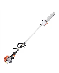 Sugift 43CC 6-in-1 Multi-Functional Trimming Tools, Gas Hedge Trimmer, Weed Eater and More