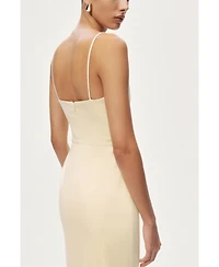 Nocturne Women's Strappy Belted Midi Dress