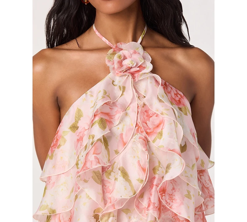 Astr the Label Women's Halter Neck Dress