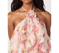 Astr the Label Women's Halter Neck Dress