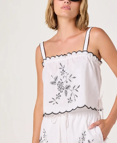 Astr the Label Women's Sadie Sleeveless Top