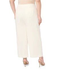 Vince Camuto Plus Front Patch Pocket Ankle Length Pants
