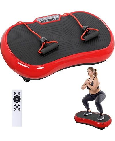 Zeny Vibration Plate Exercise Machine, Whole Body Workout Vibration Fitness Platform for Weight Loss, Toning Wellness