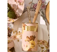 MacKenzie-Childs Wild Rose Mauve 12 oz. Utensil Holder