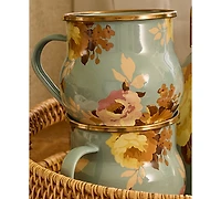 MacKenzie-Childs Wild Rose Slate 16 oz. Mug